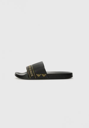 EA7 Emporio Armani
WATER SPORTS UNISEX - Sandales de bain - full black/gold