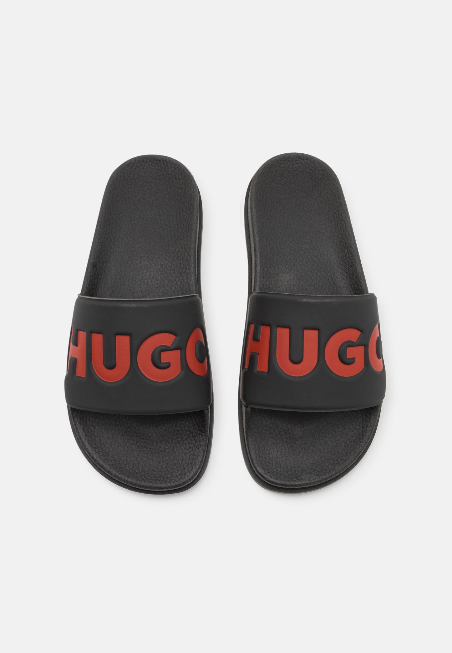 HUGO MATCH IT UNISEX - Sandales de bain - black