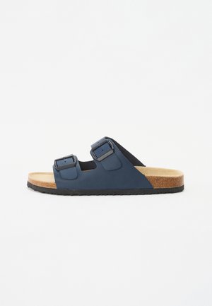 Pier One
LEATHER UNISEX - Chaussons - dark blue