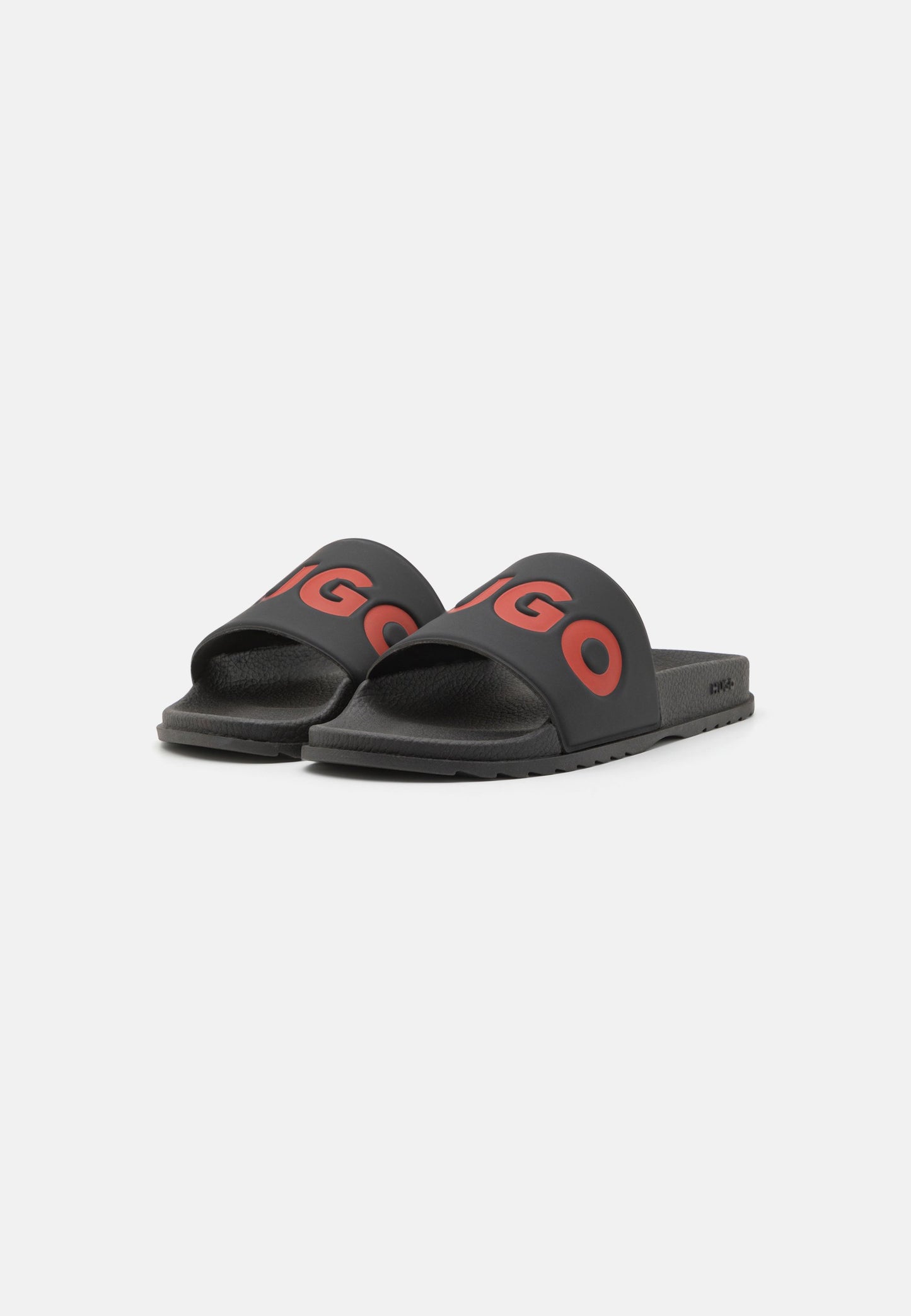 HUGO MATCH IT UNISEX - Sandales de bain - black