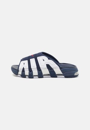 Nike Sportswear
AIR MORE UPTEMPO - Mules - midnight navy/university red/white/clear