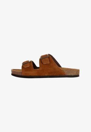 Redskins
CALIFORNIA - Mules - cognac