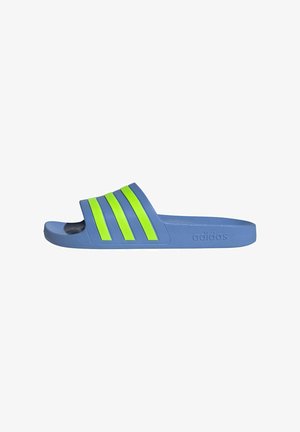 adidas Sportswear
ADILETTE AQUA - Sandales de bain - blue fusion lucid lemon blue fusion