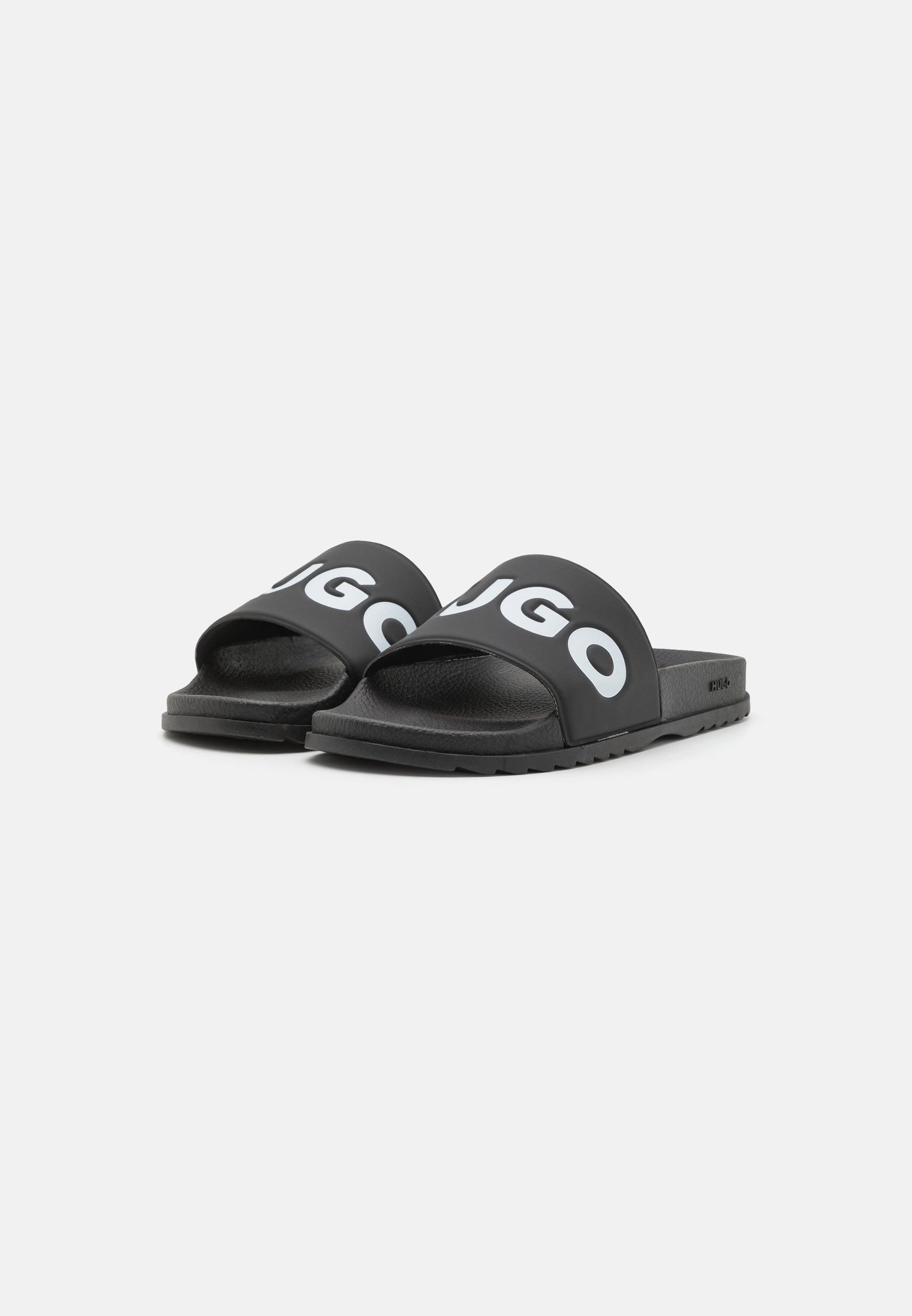 HUGO MATCH IT UNISEX - Sandales de bain - black