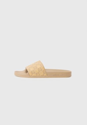 adidas Originals
ADILETTE UNISEX - Sandales de bain - cardboard/golden-coloured beige
