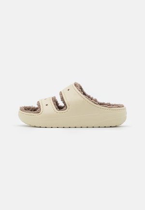 Crocs
CLASSIC COZZZY - Chaussons - bone/mushroom