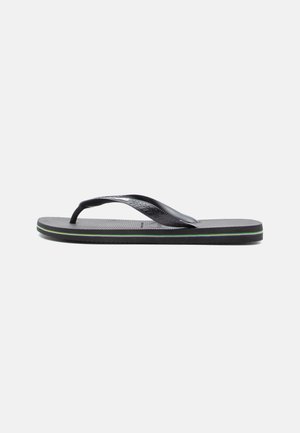 Havaianas
BRASIL LOGO UNISEX - Sandales tongs - black