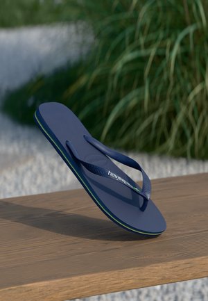 Havaianas
BRASIL LOGO UNISEX - Sandales tongs - navy blue