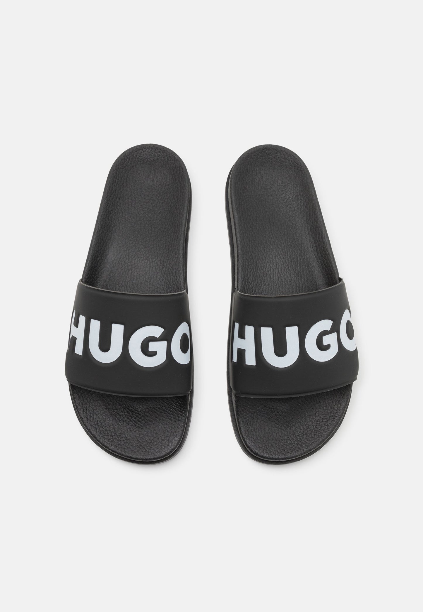 HUGO MATCH IT UNISEX - Sandales de bain - black