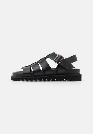 YOURTURN
LEATHER UNISEX - Sandales - black