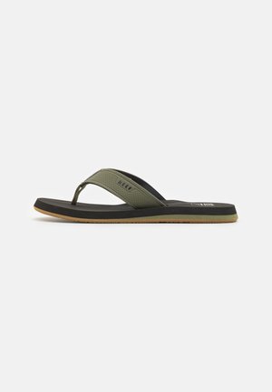 Reef
THE LAYBACK - Sandales tongs - black/olive