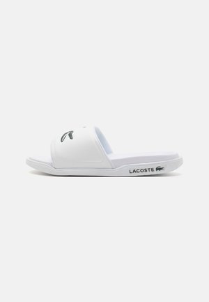 Lacoste
SERVE SLIDE DUAL - Sandales de bain - white/dark green
